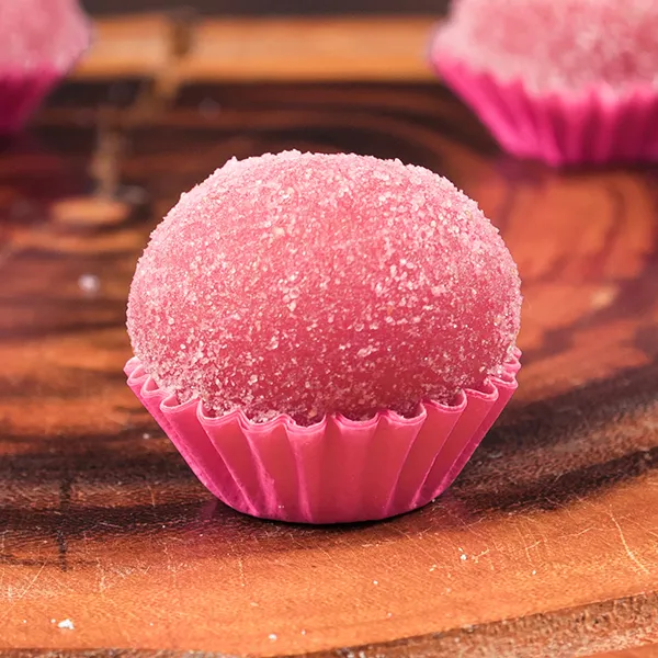 Strawberry truffle
