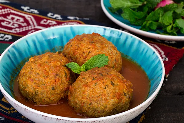 Bolitas de carne seca